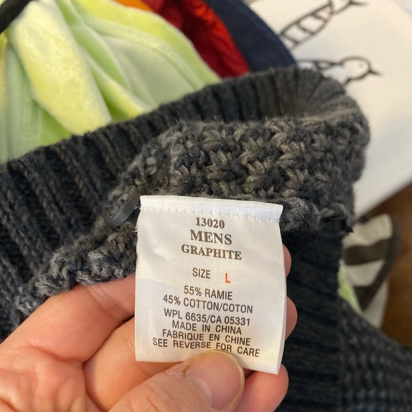 Woolrich Men’s Pullover Knit Sweater Size Large - Picture 7 of 7